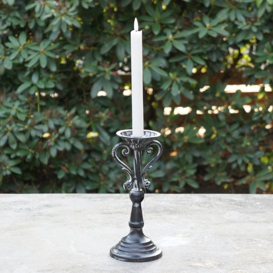 Goods Kandelaar | kaarsenstandaard vintage zwart