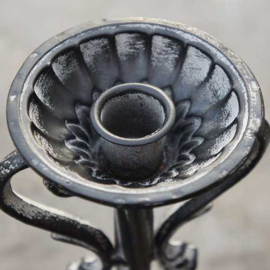Goods Kandelaar | kaarsenstandaard vintage zwart