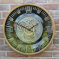 Goods Wandklok Misty Ø46cm zwart goud