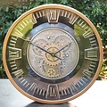 Goods Wandklok Misty Ø46cm zwart goud