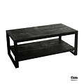 Benoa Britt Coffee Table with Shelf Black 110