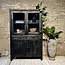 Benoa Britt Glass Door Cabinet Black 115
