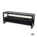 Benoa Britt 3 Drawer TV Cabinet Black 150