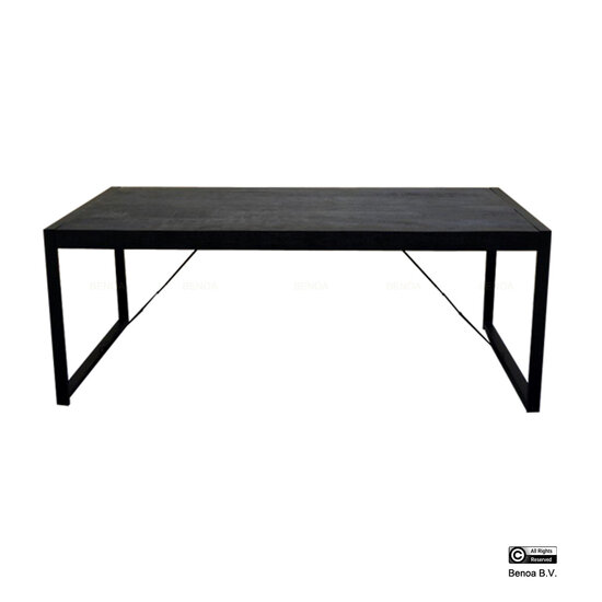 Benoa Britt Dining Table Black 200