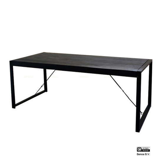 Benoa Britt Dining Table Black 200