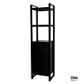 Benoa Britt 3 Drawer Bookshelf Black 55