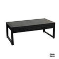 Benoa Britt 2 Drawer Coffee Table Black 120