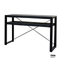 Benoa Britt 2 Shelf Console Table Black 120