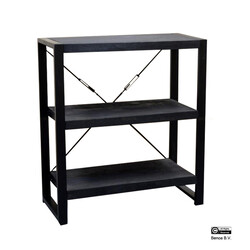 Britt Bookshelf Black 90