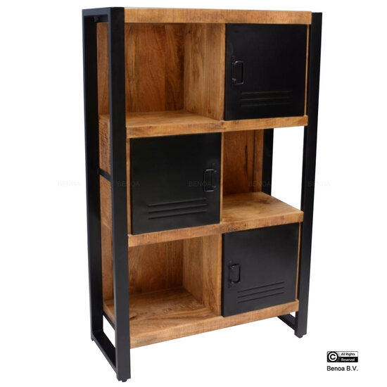 Benoa Bas 3 Door 3 Open Spaces Cabinet 85