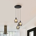 lumen 3 lichts smoke hanglamp