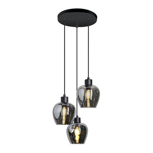 3 lichts smoke hanglamp