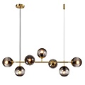 lumen 7 lichts smokey hanglamp in 3 uitvoeringen