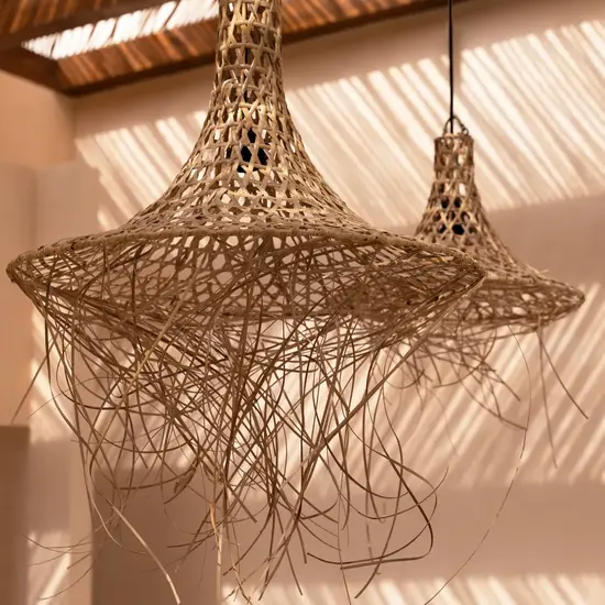 Bazar Bizar De Mykonos Hanglamp - Naturel - L