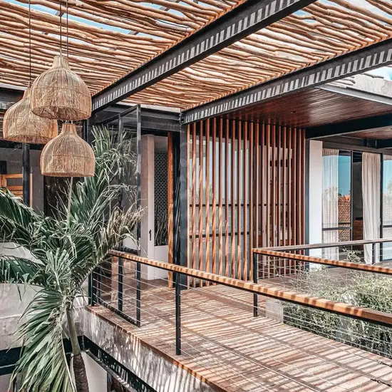 Bazar Bizar De Lobster Trap Hanglamp - Naturel