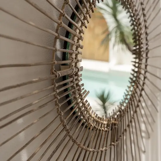 Bazar Bizar De Tropical Spiegel - Naturel - L