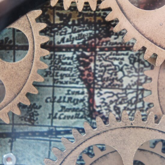 Goods Wandklok met radaren  Ø46cm Boaz