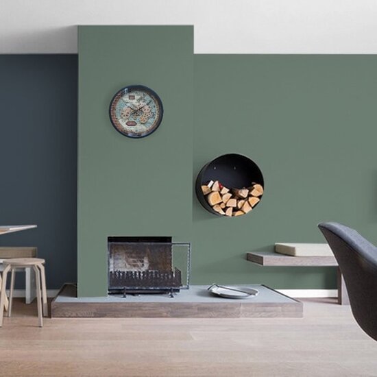 Goods Wandklok met radaren  Ø46cm Boaz