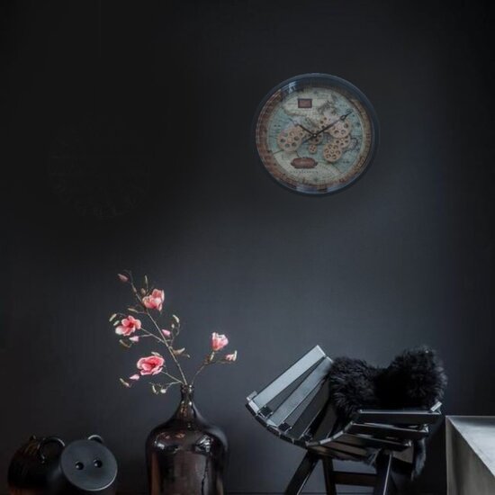 Goods Wandklok met radaren  Ø46cm Boaz