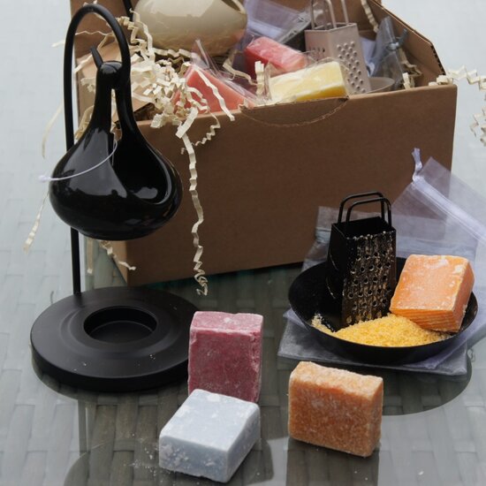 HomeBound Moederdag geur cadeau met amberblokjes aanbieding