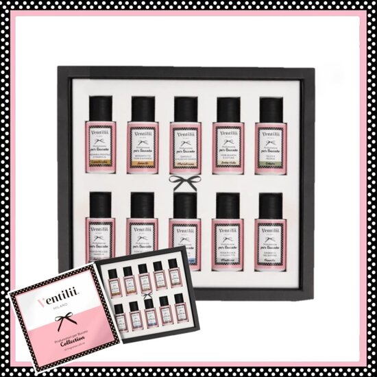 Ventilii Ventilii Milano wasparfum cadeau 10x20ml