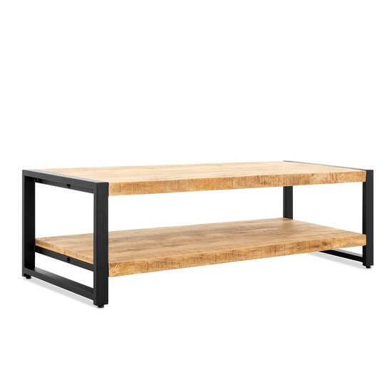 Benoa Britt Coffee Table with Shelf 140