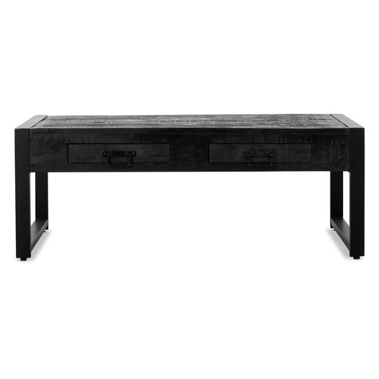 Benoa Britt 2 Drawer Coffee Table Black 120