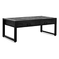 Benoa Britt 2 Drawer Coffee Table Black 120