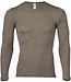 ENGEL Wol zijde LONGSLEEVE HEREN wollen ondergoed WALNOOT
