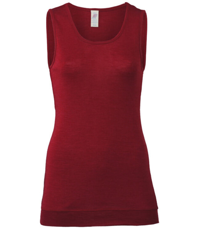 ENGEL NATUR extra lang hemd LONGTOP wol zijde MALVE