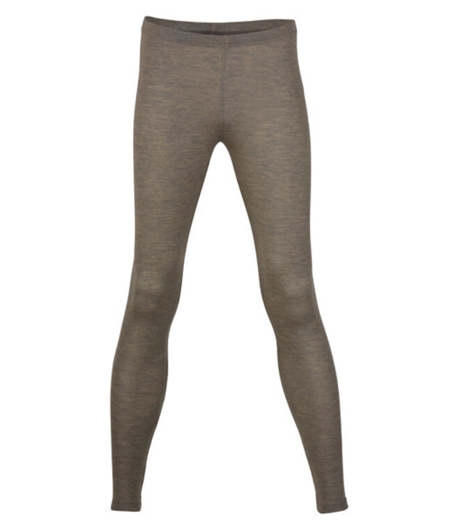 ENGEL Wol zijde legging dames wollen ondergoed WALNOOT