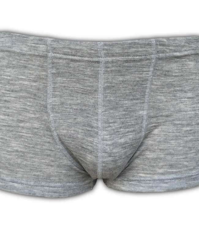 ENGEL NATUR boxershort wol zijde heren GRIJS