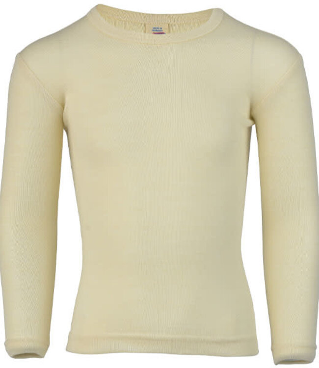ENGEL longsleeve van wol zijde EFFEN NATUREL kind