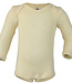ENGEL baby romper wol zijde met LANGE MOUW effen NATUREL