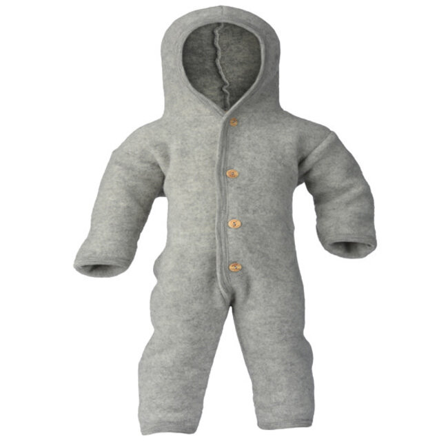 Engel Natur - wollen buitenpak baby wolfleece *grijs*