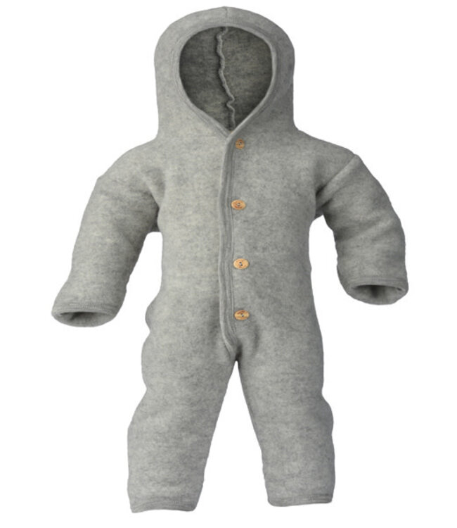 ENGEL NATUR wollen buitenpak baby wolfleece GRIJS
