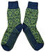 Hirsch Natur Noorse wollen sokken JEANS GROEN 030 189