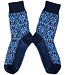 HIRSCH NATUR Noorse wollen sokken BLAUW DONKERBLAUW  030 88