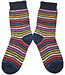 HIRSCH dikke wollen ski sokken REGENBOOG BLAUW 016E 09
