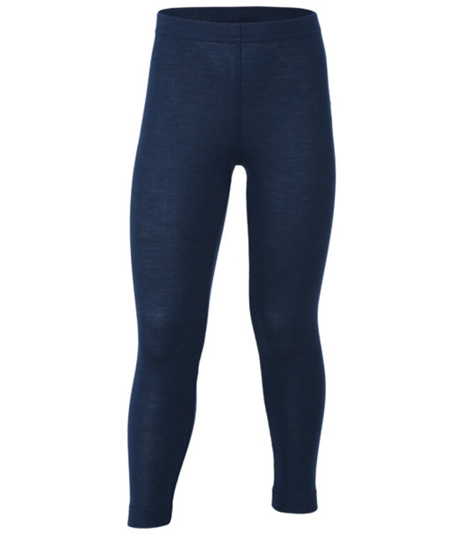 ENGEL wol zijde legging MARINE voor kinderen