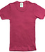 Hocosa HOCOSA shirt korte mouw wol zijde kind FUCHSIA