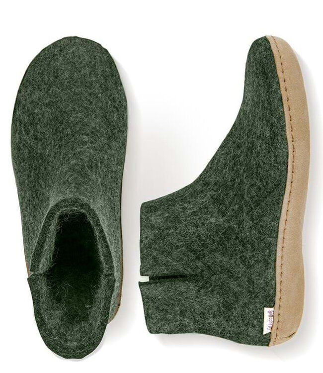 GLERUPS wollen sloffen pantoffels LAARS FOREST