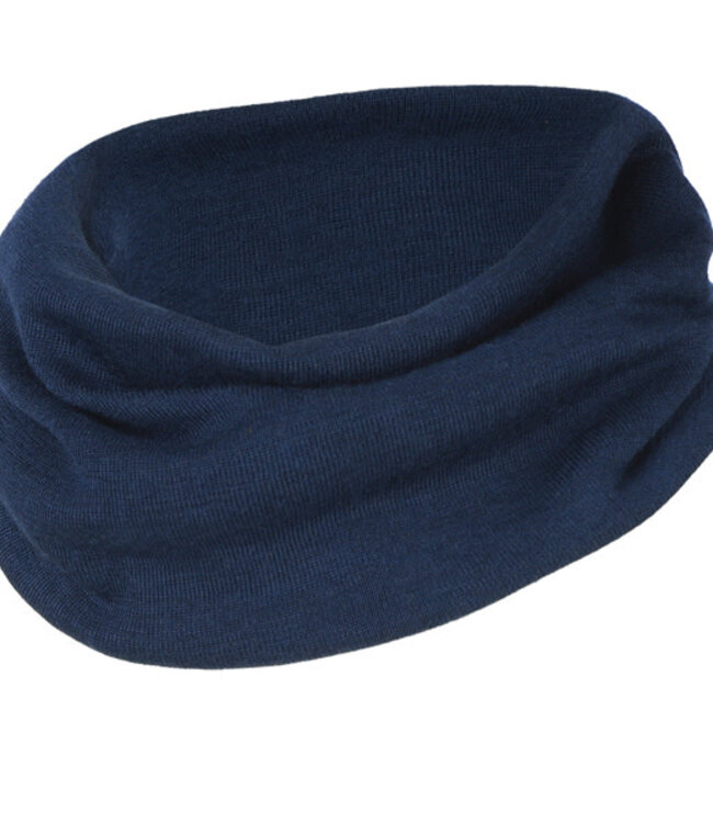 ENGEL wol zijde col shawl sjaal voor kinderen MARINE