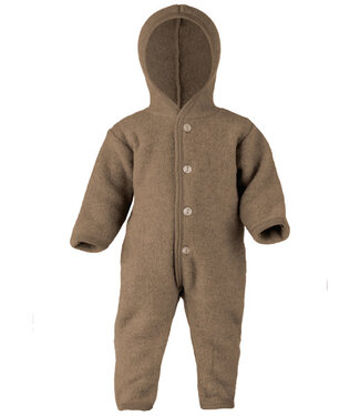 Engel ENGEL NATUR wollen buitenpak baby wolfleece WALNOOT