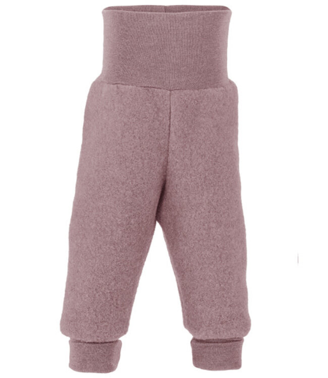 ENGEL NATUR wollen baby broekje wolfleece baby ROSEWOOD