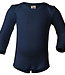 Engel ENGEL baby romper wol zijde met LANGE MOUW effen MARINE