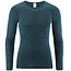 Living crafts - wol zijde longsleeve heren lange mouw * Petrol *