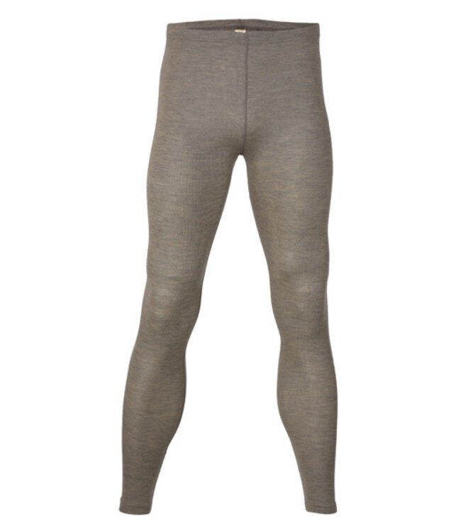 Engel Natur longjohn legging wol zijde heren WALNOOT