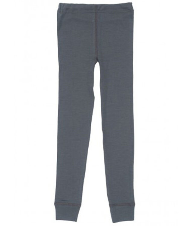 HOCOSA legging biologische wol zijde kind ANTRACIET