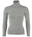 Engel Natur Wol zijde coltrui dames GRIJS biologische wol